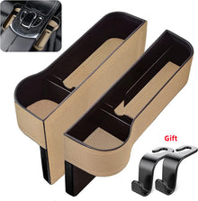 Car Seat Gap Filler Manager Leather Multifunctional Car Seat Storage