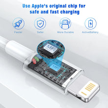 3A USB Cable Fast Charging Data Sync Cord for iPhone 14/13/12/11 Pro