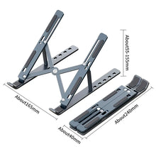 Foldable Laptop Stand Adjustable Portable Notebook Bracket Support Base