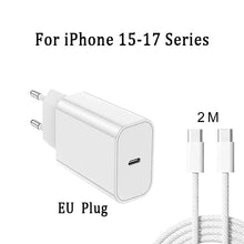 PD 40W For Apple Fast Charger For iPhone 17 Air 16 15 14 13 12 11 Pro