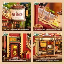 Robotime Rokr Dream Gift Factory 3D Wooden Puzzle Music Box Unique