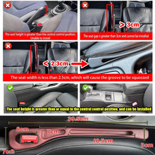 Car Seat Gap Filler Side Seam Plug Strip Leak-proof Filling Car Model