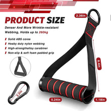 Resistance Bands Handle Bar Attachment Station Fitness Pulley Strap