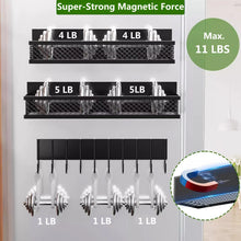 Metal Magnetic Spice Storage Rack for Refrigerator Oven Fridge Shelf