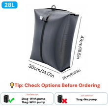 60% Space Saver Vacuum Storage Bags with USB Pump, Waterproof TPU