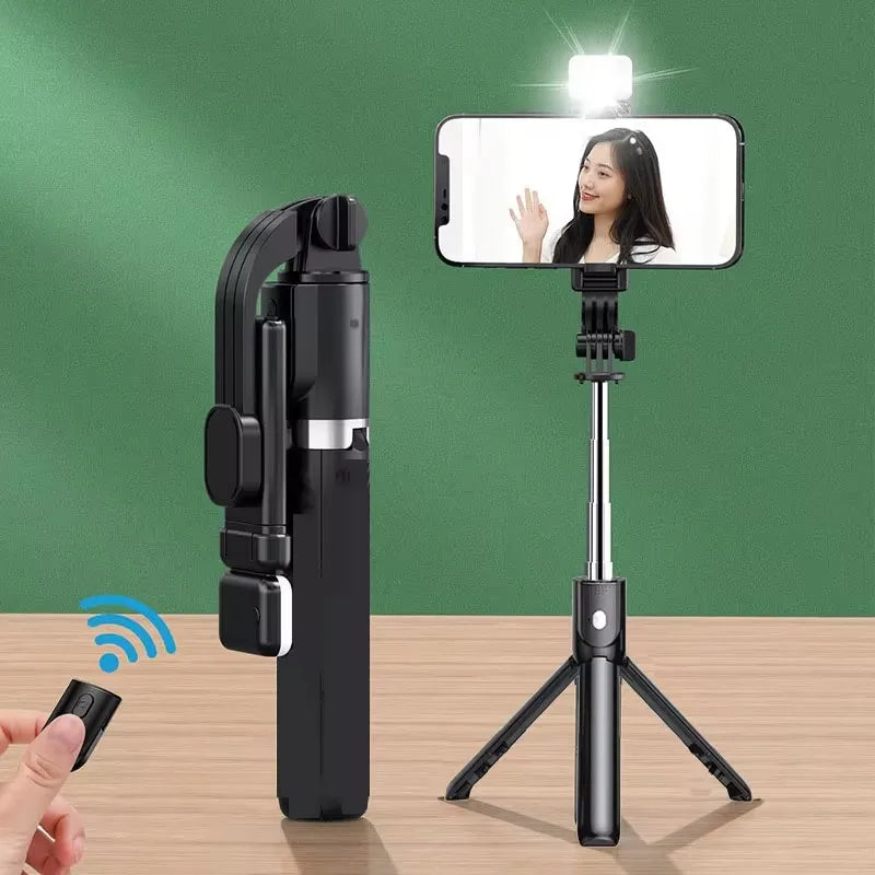 FGCLSY Tripod for Smartphone Camera, Stand with Bluetooth Shutter and
