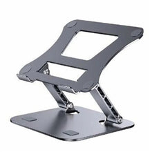 Phone Tablet Stand Adjustable Aluminum Alloy Laptop up to 17" Portable
