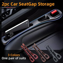 2Pcs Car Seat Gap Filler Seat Crevice Storage Box Bag Between Seats