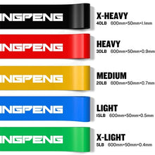 Resistance Exercise Loop Bands Set Workout for Women and Men Stretch 5