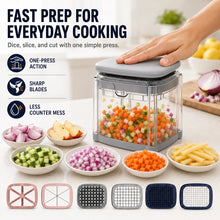 Vegetable Manual Onion Chopper Dicer Food Press Cutter Potato French