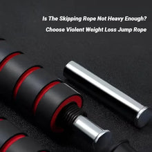 Adjustable Steel Wire Speed Jump Rope Weighted Cardio Skipping with