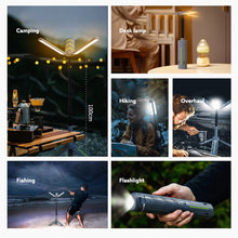 Rechargeable Outdoor Portable Hiking Camping Fishing Flashlight