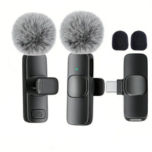 Type-C Port Professional Wireless Lavalier Microphone for Smartphones