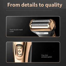 Kemei 3 In 1 Powerful Electric Shaver Facial Body Hair Trimmer Beard