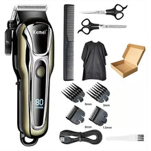 Kemei PG1990A Rechargeable Hair Clipper or Limit Combs Professional