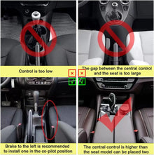 Car Seat Gap Filler Manager Leather Multifunctional Car Seat Storage
