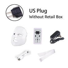 Led Facial Mask Light Therapy Face 7 Colours Beauty Devices Skin