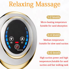 Home Electric Guasha Scraping Massage Cupping Body Massager Vacuum Cans