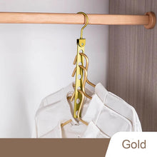 6/7/8 Holes Storage Rack for Clothes Hanger Organizer Foldable