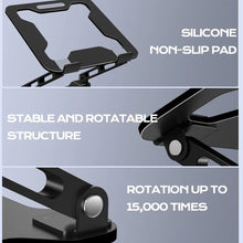 DT-02B Phone Tablet Stand Adjustable Aluminum Alloy laptop up to 17