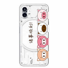 For Nothing Phone 2 Case Clear TPU Soft Lovely Printing Silicone Cover