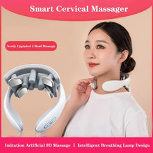 Vibration Neck Masssger Rechargeable Low Frequency Pulse Cervical