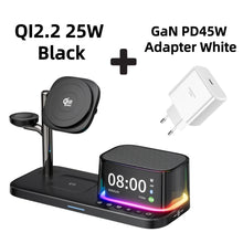 Super Fast QI2.2 25W Magnetic Wireless Charger Station For Galaxy