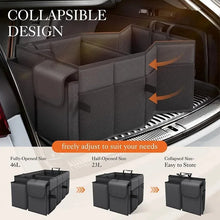 Portable Foldable Car Trunk Storage Box Large Capacity Vehicle for Rear