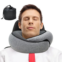 Travel Neck Pillow Memory Foam U-shaped Snail Style Support Portable
