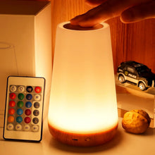 13 Color Changing Night Light Remote Control Touch USB Rechargeable RGB