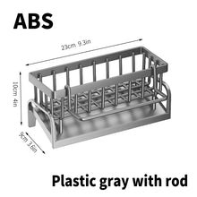 Kitchen Stainless Steel Shelf, Sponge Drain Rack, Sink Drainage