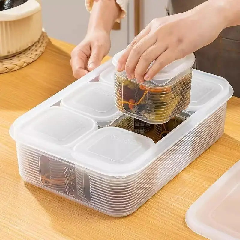 Food Storage Container Vegetable Fruit Fresh-keeping Box With Lid For