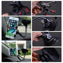 Car Phone Holder Universal 360 Degree Flexible Dashboard Windshield GPS