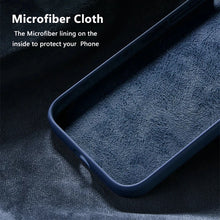 Square Liquid Silicone Phone Case for iPhone 17 16 15 14 13 12 Pro