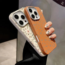 Small Flower Lichee Pattern Phone Case For iPhone 18 17 16 Pro Max 15