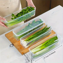 4 Pcs Long Rectangular Food Storage Containers, Plastic Reusable