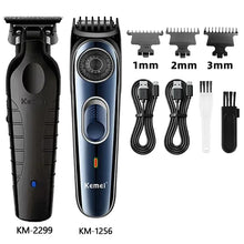 Kemei Hair Clipper Km-2299 Km-1256 Km-2024 Men's Electric Hair Trimmer