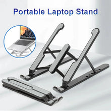 Foldable Laptop Stand Adjustable Portable Notebook Bracket Support Base