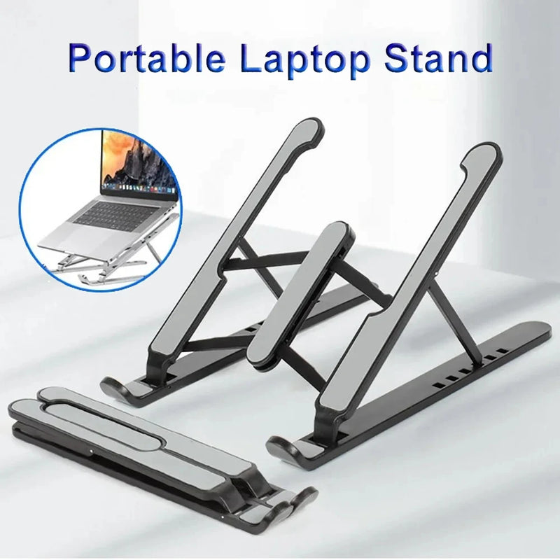 Foldable Laptop Stand Adjustable Portable Notebook Bracket Support Base