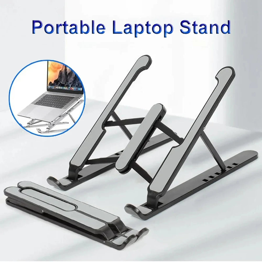 Foldable Laptop Stand Adjustable Portable Notebook Bracket Support Base