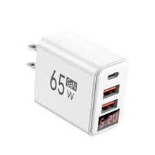 GaN 65W USB C Charger PD Fast Charging Phone Power Adapter For iPhone