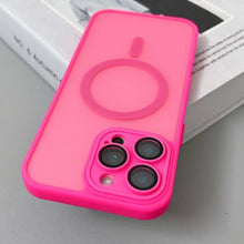 Magnetic Translucent Armor Shockproof Case For iPhone 17 16 15 14 13 12
