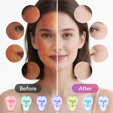 Face Neck Beauty Mask 7 Colors Light LED Photon Red Facial Skin Care