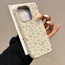 Small Flower Lichee Pattern Phone Case For iPhone 18 17 16 Pro Max 15