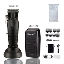 Kemei S9 Kit KM-2296 2299 1102 Men's Hair Clipper with Storage Bag Hair