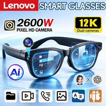 Lenovo AI Smart Glasses Voice Assistant Music Touch Control Bluetooth