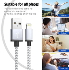 Fast Charging USB Charger Cable For iPhone 14 13 12 11 Xs Max Xr X 8 7