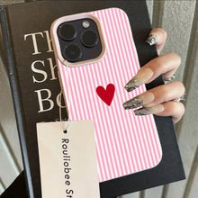INS Cute Small Love Heart Pattern Fresh Phone Case For iPhone 18 17 16
