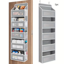 5-Shelf Hanging Storage Organizer - Behind Door Anti-Tilt 5 Large