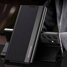 Luxury Leather Flip Case For Samsung Galaxy S26 S25 S24 S23 S22 S21 S20